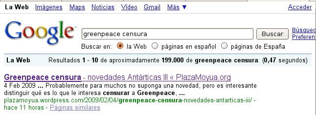 google-greenpeace_censura