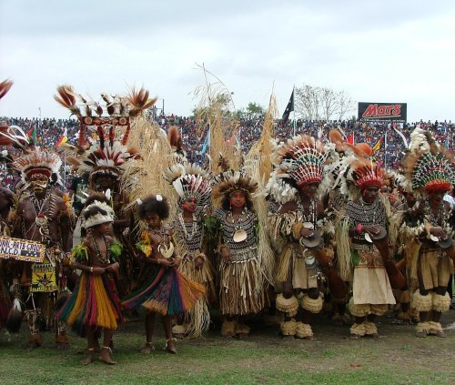 tocados de nueva guinea papua