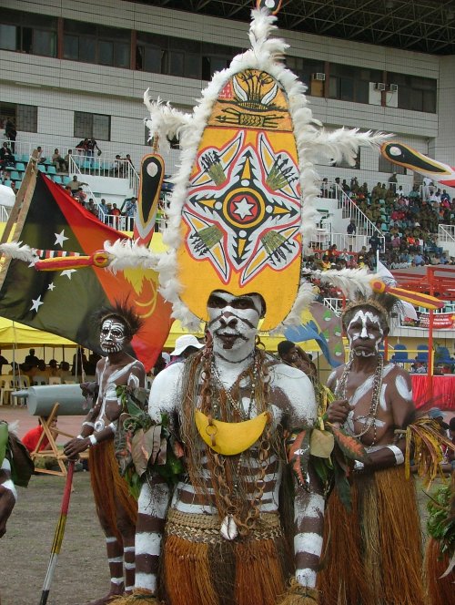 tocados de nueva guinea papua