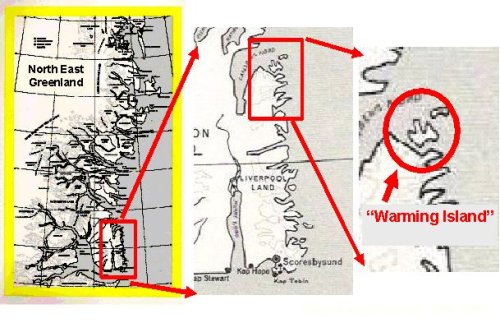 el cuento de warming island